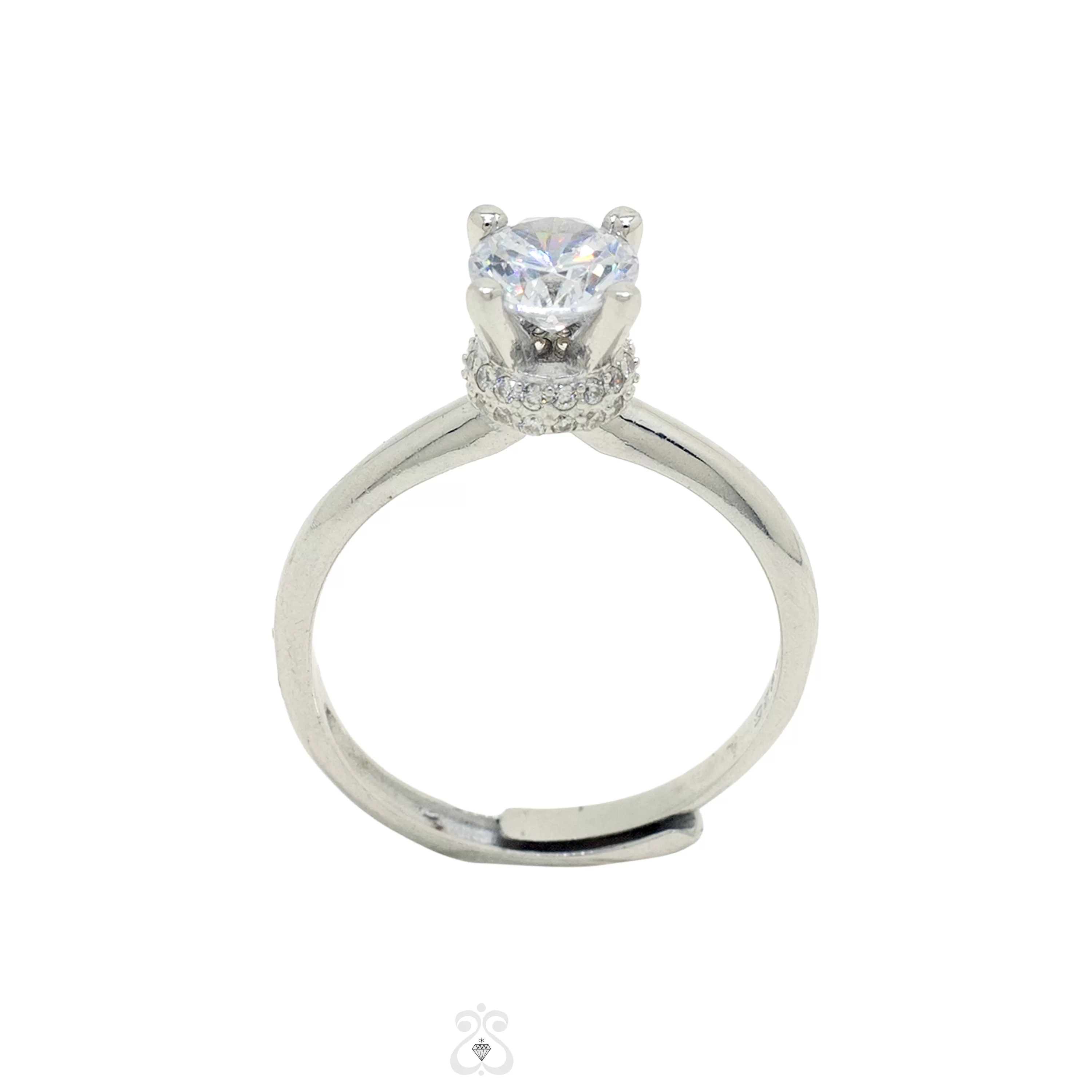 Aurora Solitaire Ring