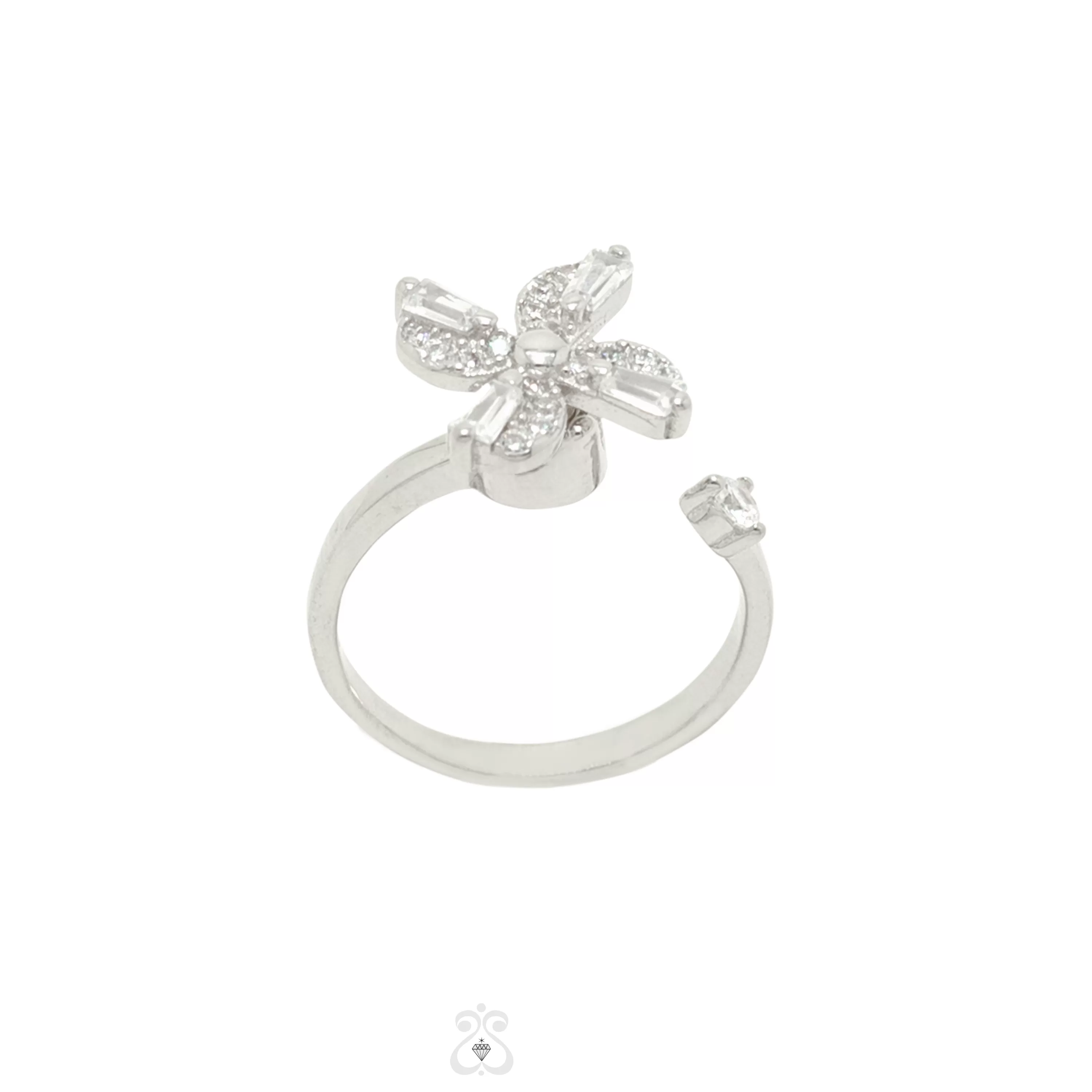 Twirling Blossom Ring
